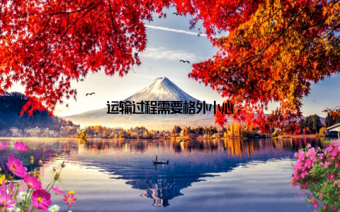 运输过程需要格外小心