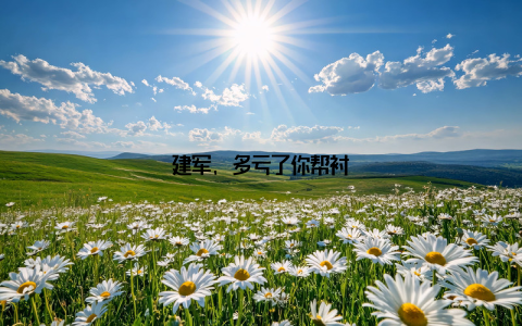 建军, 多亏了你帮衬