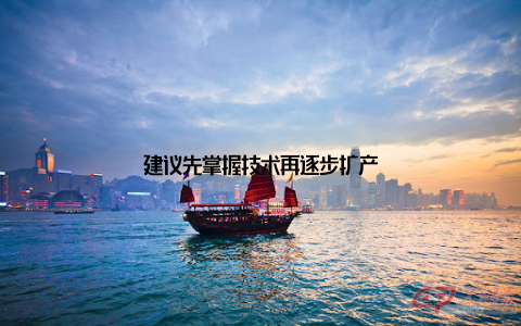建议先掌握技术再逐步扩产