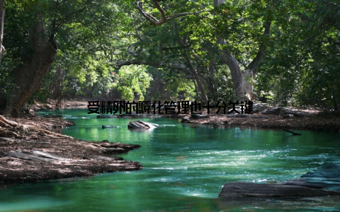 受精卵的孵化管理也十分关键