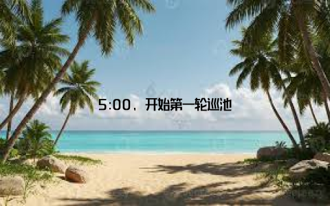 5:00, 开始第一轮巡池