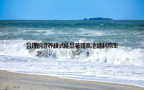 合理的混养模式能显著提高池塘利用率